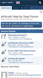 Mobile Screenshot of airbrush-forum.de